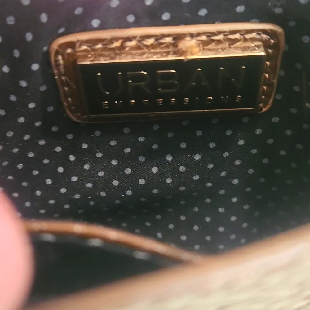 Urban Expressions Mini Brown Purse - Picture 4 of 5